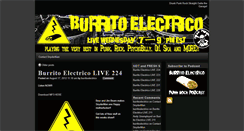 Desktop Screenshot of burritoelectrico.realpunkradio.com